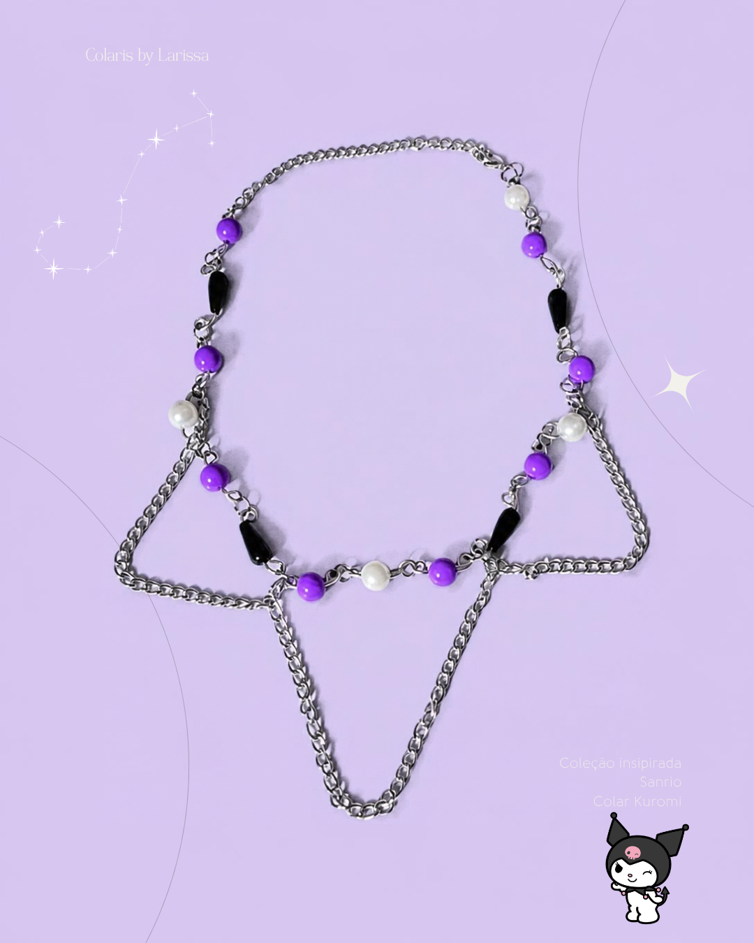 Colar Kuromi